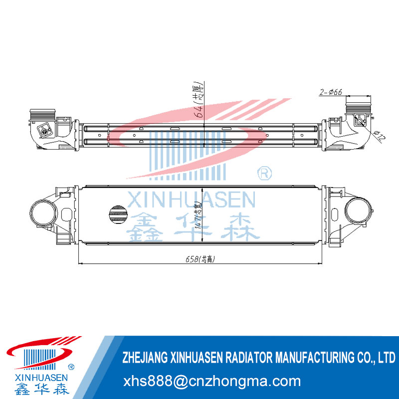 ​Automotive car intercooler: the core technology leading the improvement of automobile performance